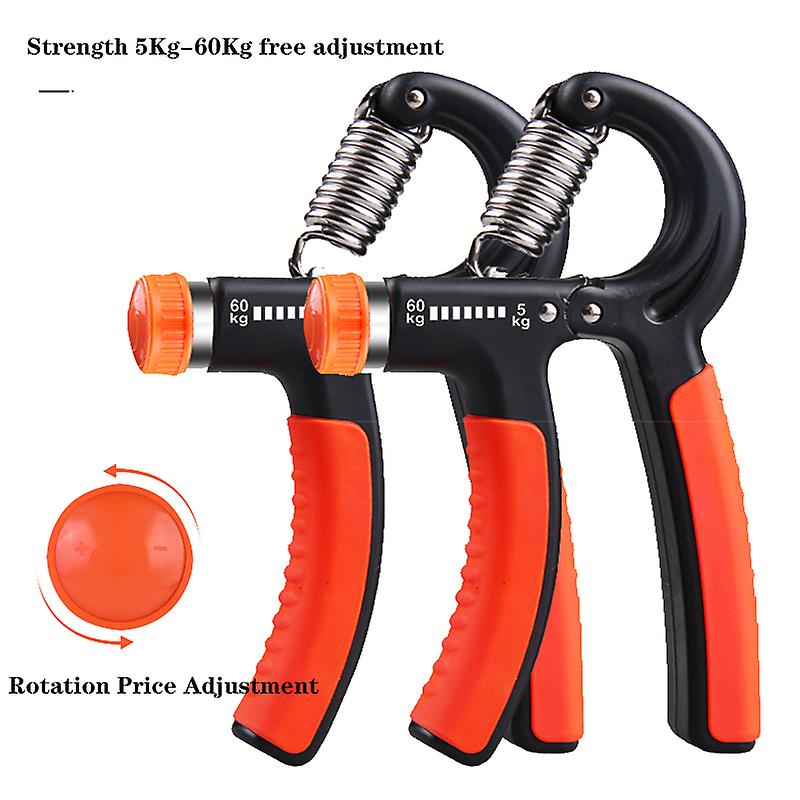 Adjustable Hand Grip Strengthener 5-60KG - Fitness Exerciser for Wrist and Forearm Training