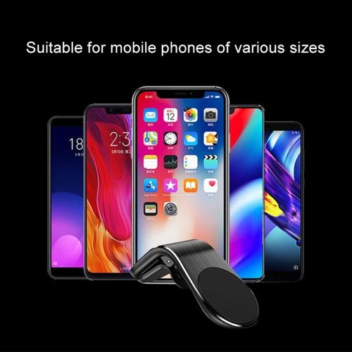 Compact Magnetic Car Phone Holder – Universal Air Vent Mount
