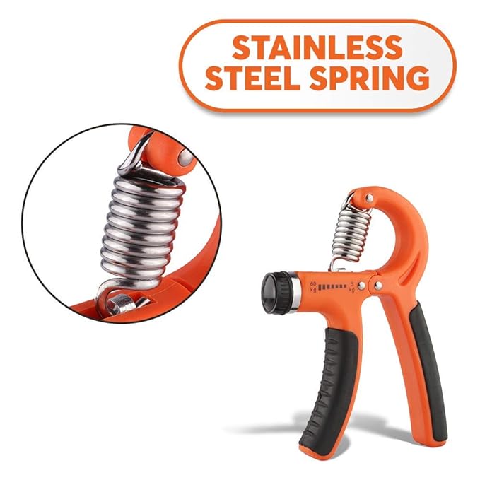 Adjustable Hand Grip Strengthener 5-60KG - Fitness Exerciser for Wrist and Forearm Training