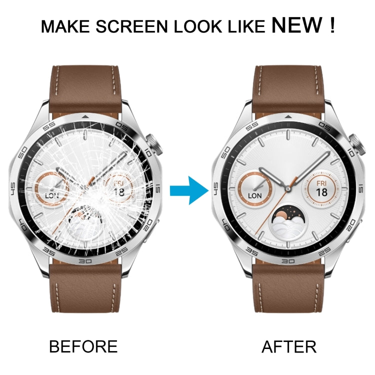 Original Front Screen Outer Glass Lens Replacement for Huawei Watch GT 4 (41mm) - Professional Installation Recommended