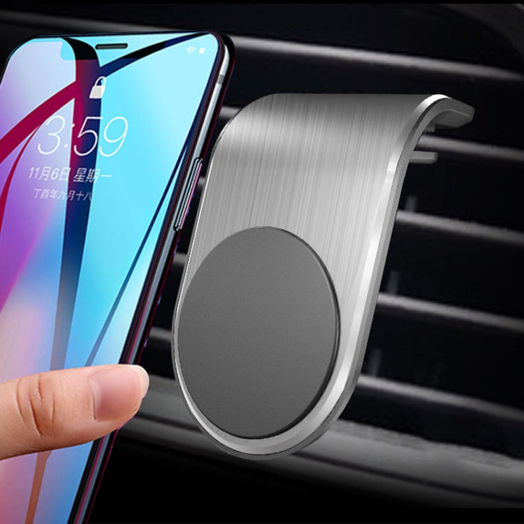 Compact Magnetic Car Phone Holder – Universal Air Vent Mount