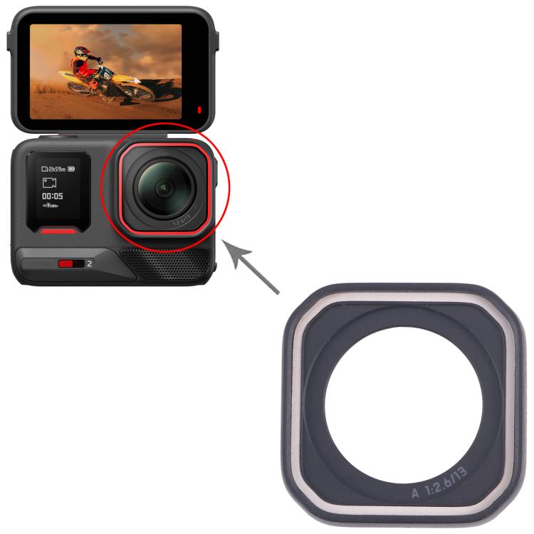 Insta360 Ace Pro 2 Replacement Metal Frame for Original Lens (No Glass Lens) - Refresh Your Device