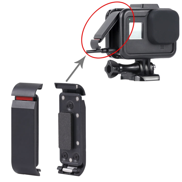 Replacement Metal Side Cover for GoPro HERO8 Black - Compatible, Professional Installation Recommended
