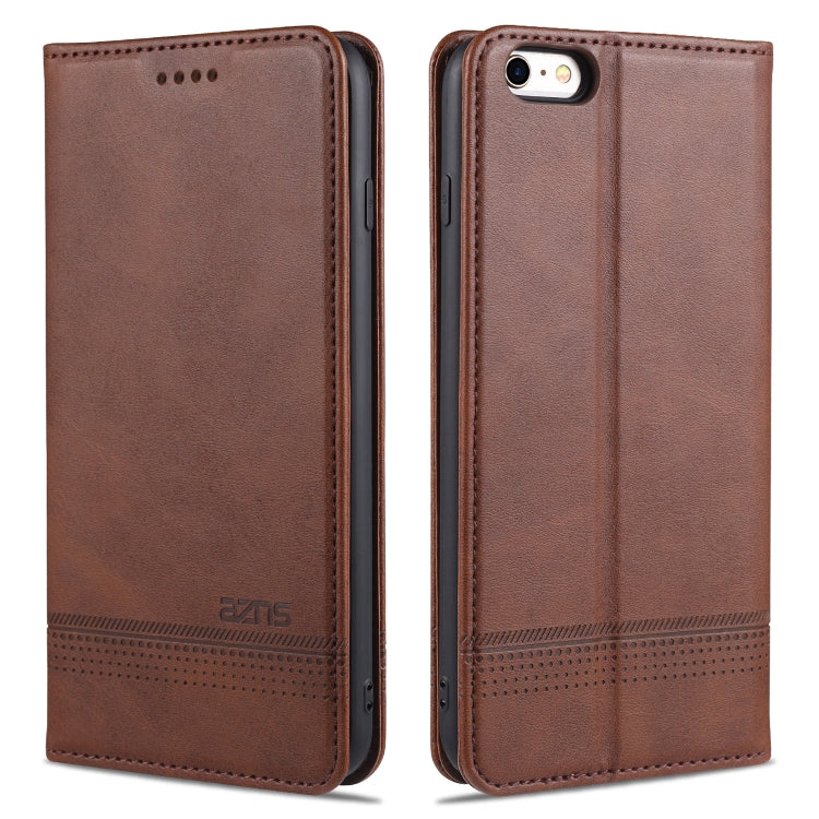iPhone 6 Leather Wallet Case with Card Holder & Magnetic Closure