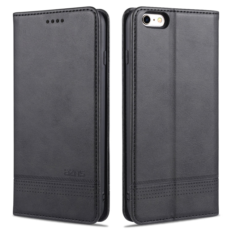 iPhone 6 Leather Wallet Case with Card Holder & Magnetic Closure