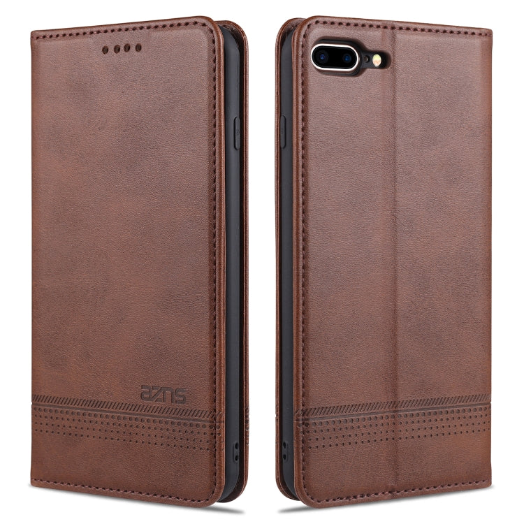 iPhone 7 Plus/8 Plus Leather Wallet Case with Card Holder & Magnetic Closure