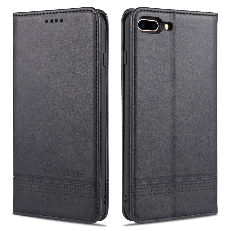 iPhone 7 Plus/8 Plus Leather Wallet Case with Card Holder & Magnetic Closure