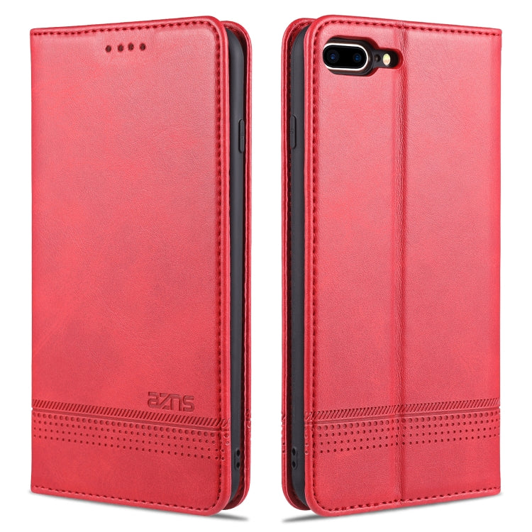 iPhone 7 Plus/8 Plus Leather Wallet Case with Card Holder & Magnetic Closure