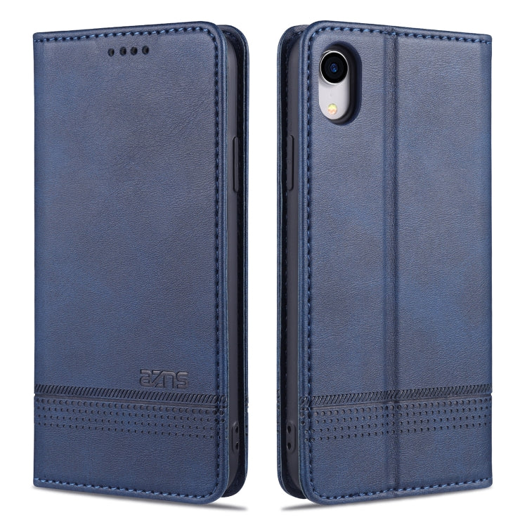 iPhone XR Leather Wallet Case with Card Holder & Magnetic Closure