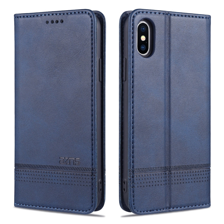 iPhone XS Max Leather Wallet Case with Card Holder & Magnetic Closure