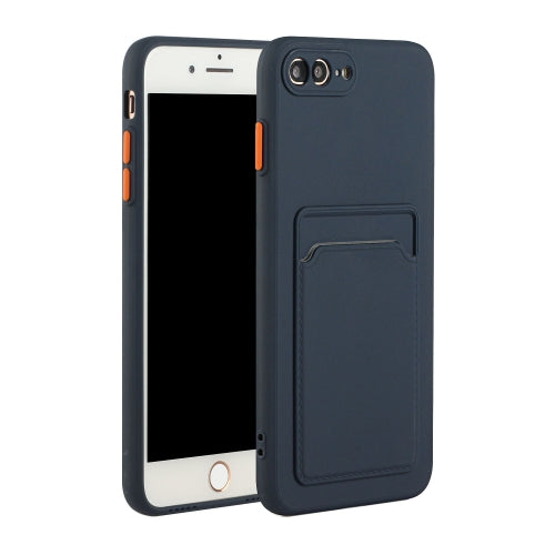 iPhone 7 Plus/8 Plus Shockproof TPU Case with Card Holder - Durable & Lightweight Design