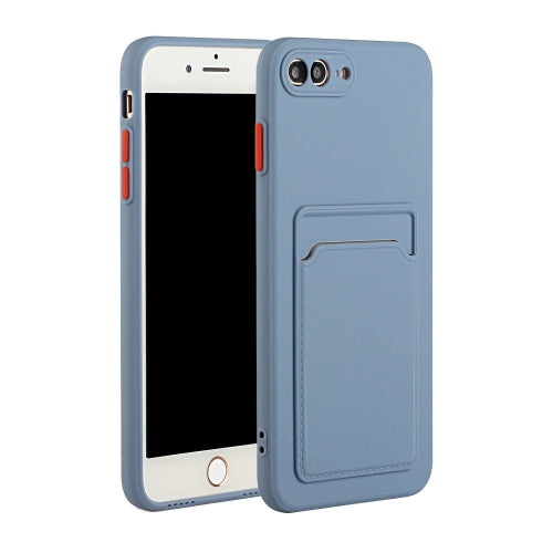 iPhone 7 Plus/8 Plus Shockproof TPU Case with Card Holder - Durable & Lightweight Design