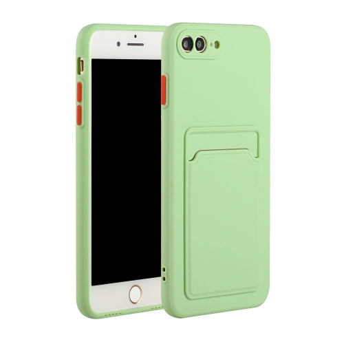 iPhone 7 Plus/8 Plus Shockproof TPU Case with Card Holder - Durable & Lightweight Design
