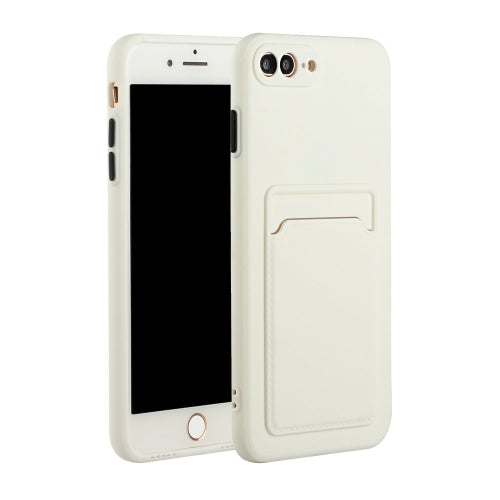 iPhone 7 Plus/8 Plus Shockproof TPU Case with Card Holder - Durable & Lightweight Design