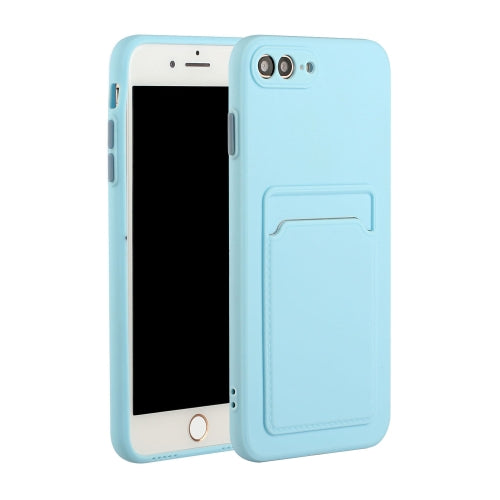 iPhone 7 Plus/8 Plus Shockproof TPU Case with Card Holder - Durable & Lightweight Design