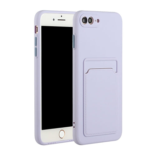 iPhone 7 Plus/8 Plus Shockproof TPU Case with Card Holder - Durable & Lightweight Design