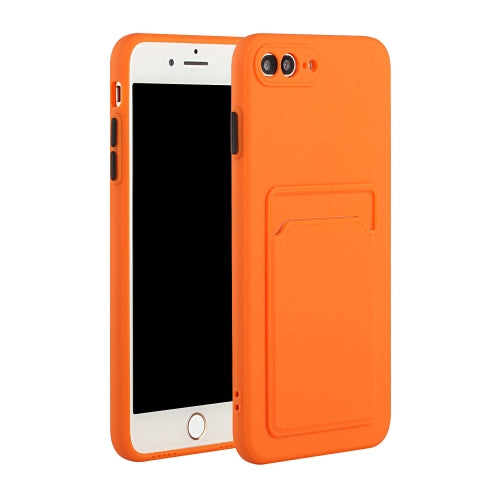 iPhone 7 Plus/8 Plus Shockproof TPU Case with Card Holder - Durable & Lightweight Design