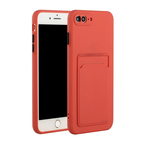 iPhone 7 Plus/8 Plus Shockproof TPU Case with Card Holder - Durable & Lightweight Design