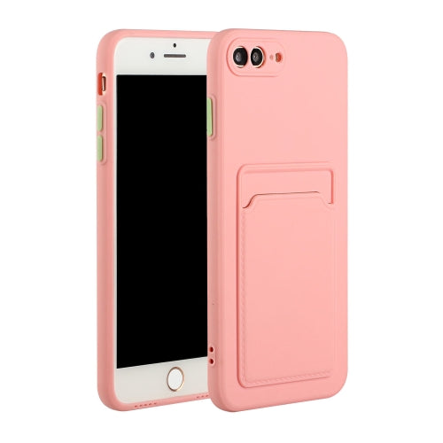iPhone 7 Plus/8 Plus Shockproof TPU Case with Card Holder - Durable & Lightweight Design
