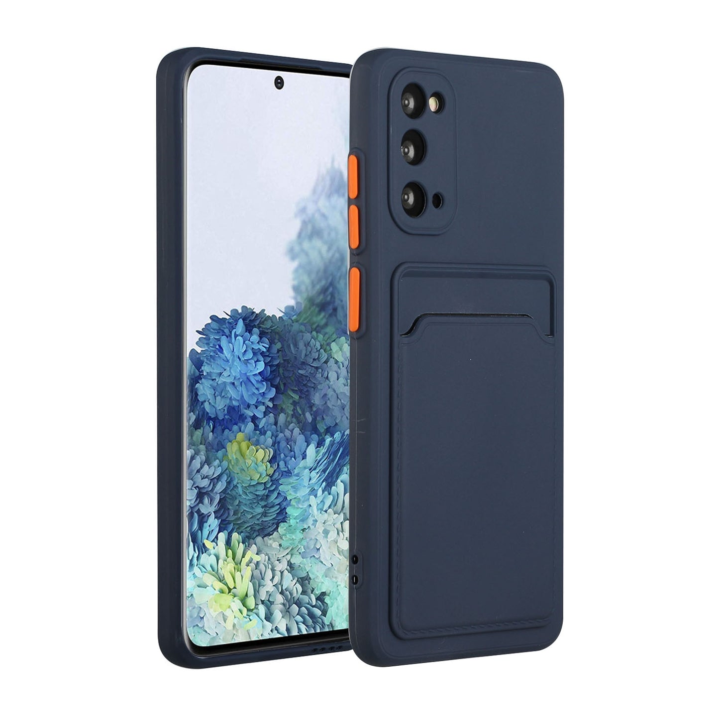 For Samsung Galaxy S20 Shockproof TPU Case with Card Holder - Durable & Lightweight Design