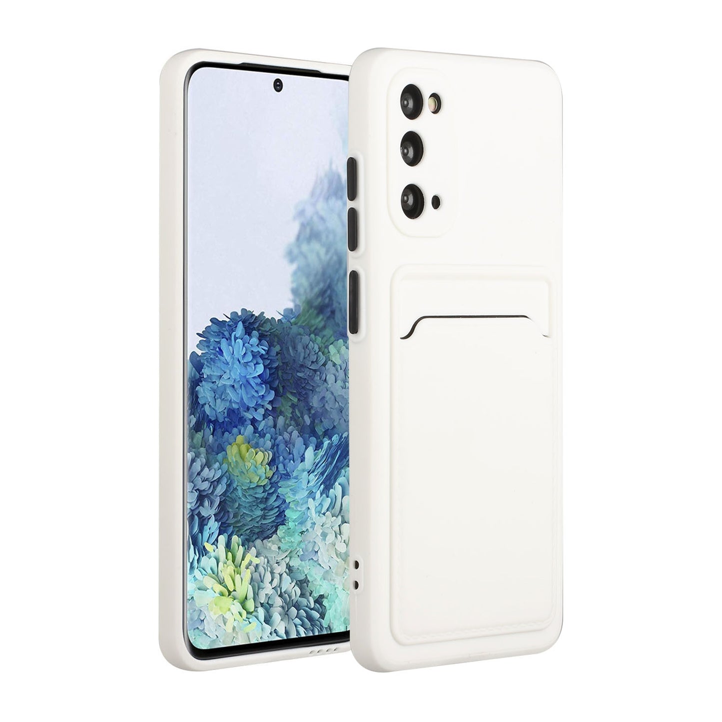 For Samsung Galaxy S20 Shockproof TPU Case with Card Holder - Durable & Lightweight Design