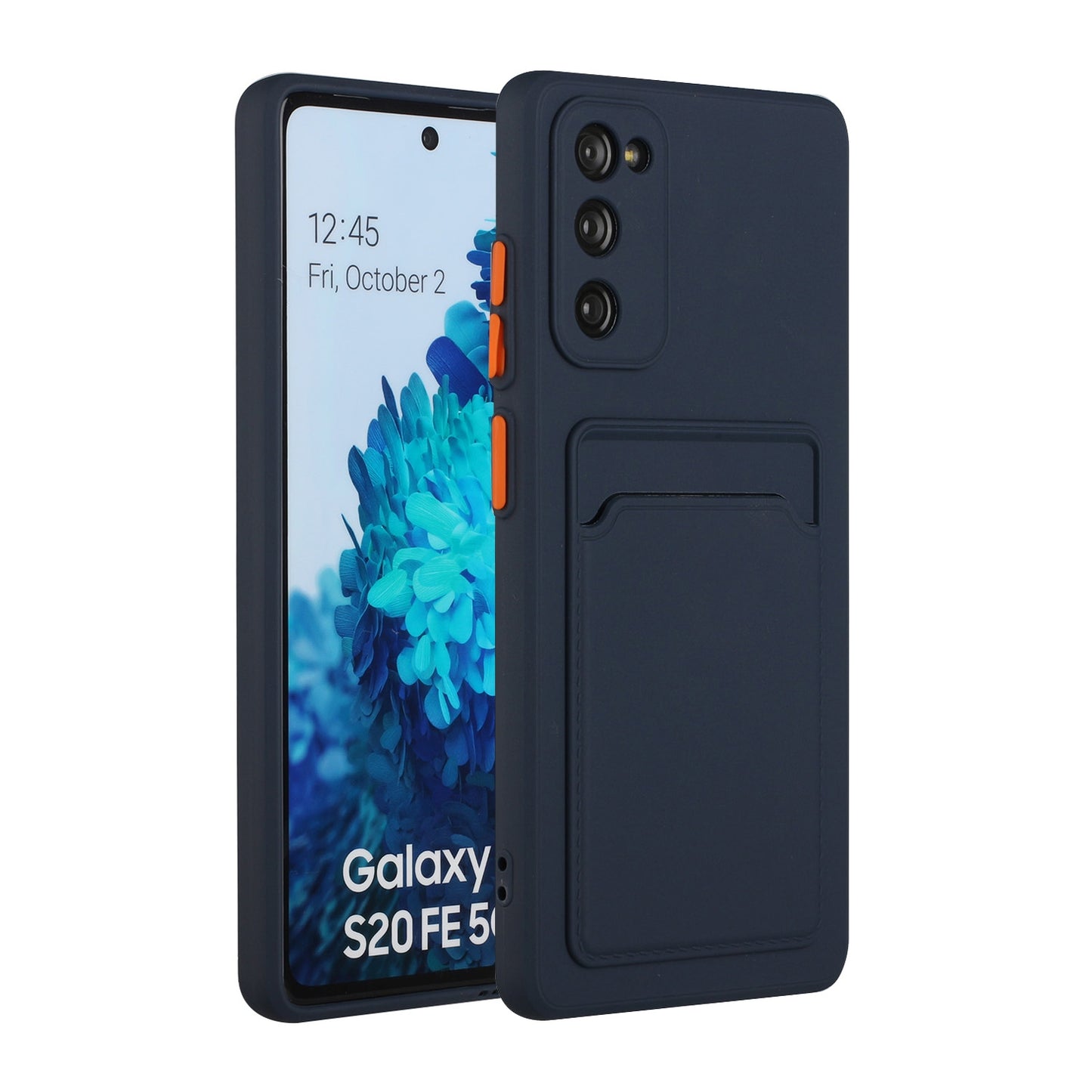 For Samsung Galaxy S20 FE Shockproof TPU Case with Card Holder - Durable & Lightweight Design