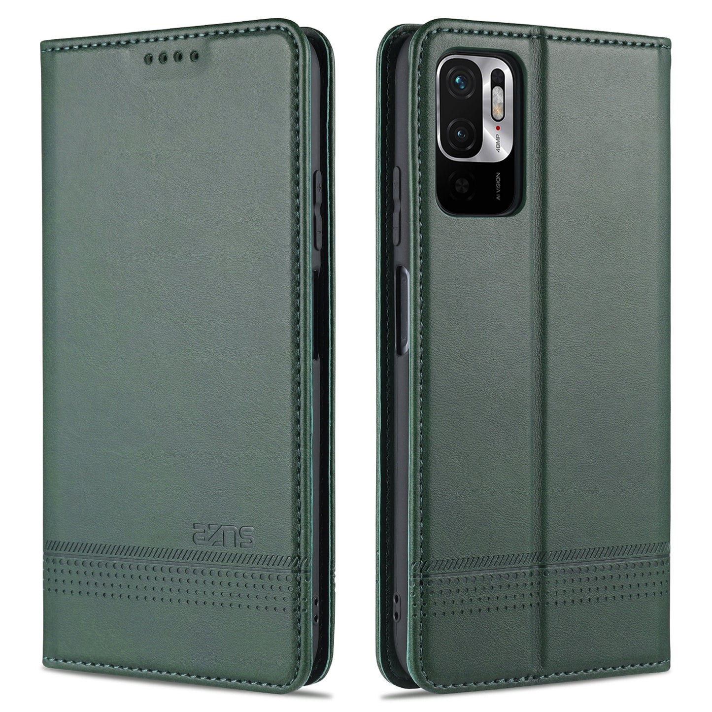 For Xiaomi Redmi Note 10 5G Leather Wallet Case with Card Holder & Magnetic Closure