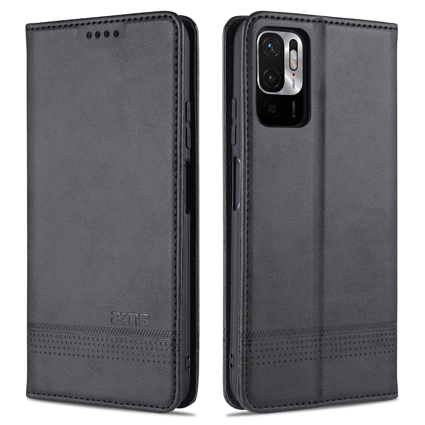 For Xiaomi Poco M3 Pro 5G Leather Wallet Case with Card Holder & Magnetic Closure