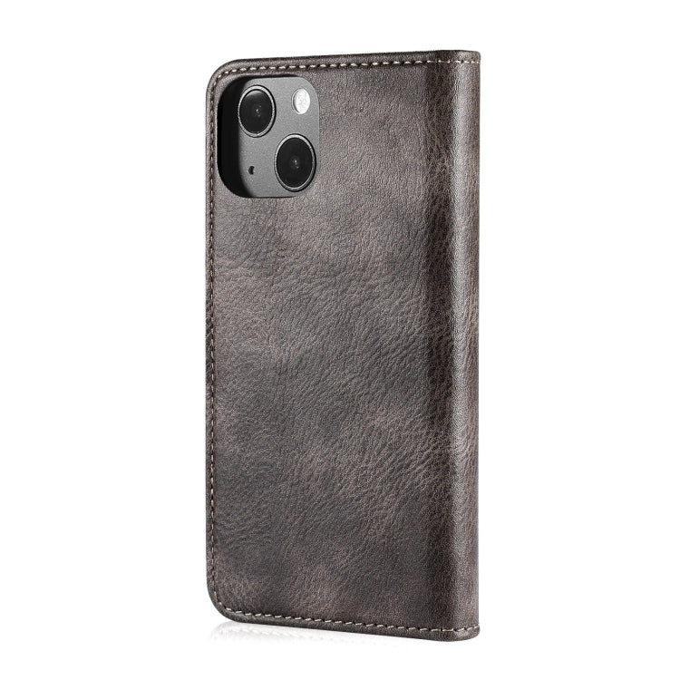 iPhone 13 Mini Leather Wallet Case - Detachable & Magnetic - Card Slots