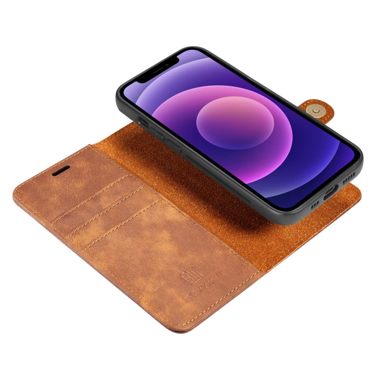 iPhone 13 Leather Wallet Case - Detachable & Magnetic - Card Slots