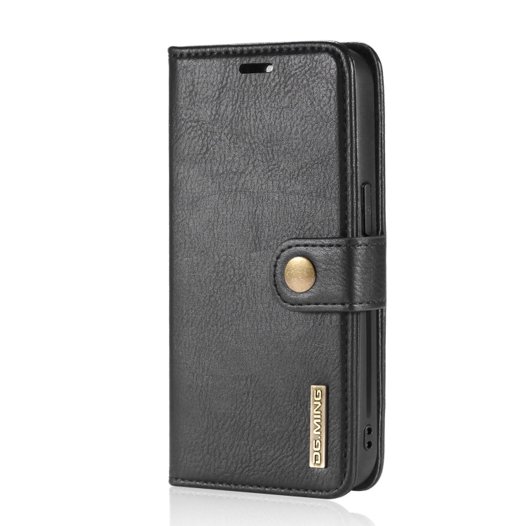 iPhone 13 Leather Wallet Case - Detachable & Magnetic - Card Slots