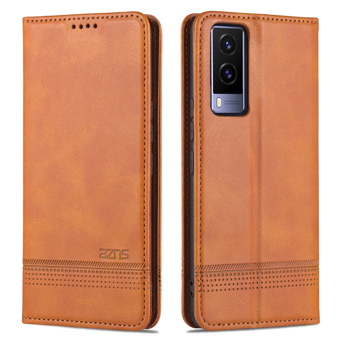 For Vivo Y71t/V21e 5G Leather Wallet Case with Card Holder & Magnetic Closure