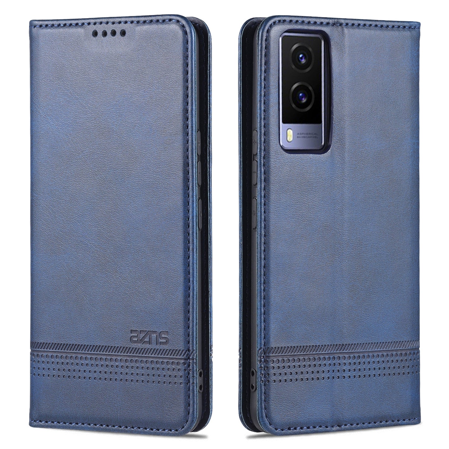 For Vivo Y71t/V21e 5G Leather Wallet Case with Card Holder & Magnetic Closure