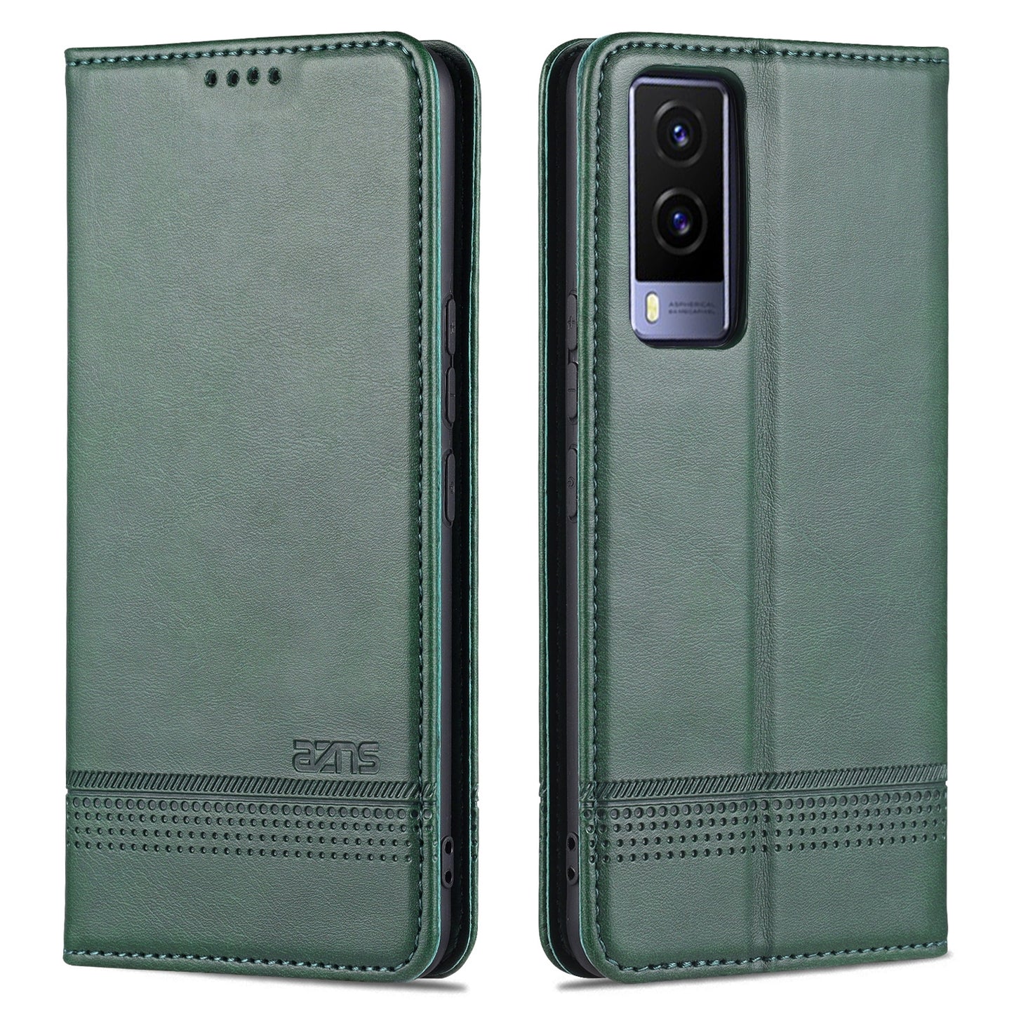 For Vivo Y71t/V21e 5G Leather Wallet Case with Card Holder & Magnetic Closure