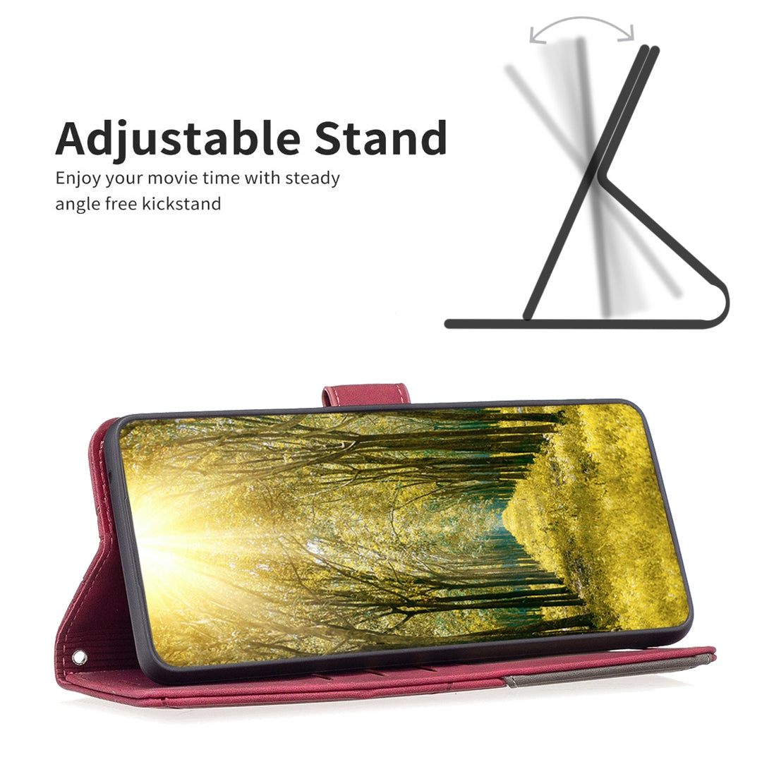 For Xiaomi 12 Lite Rhombus Texture Leather Phone Case with Magnetic Buckle and Card Holder