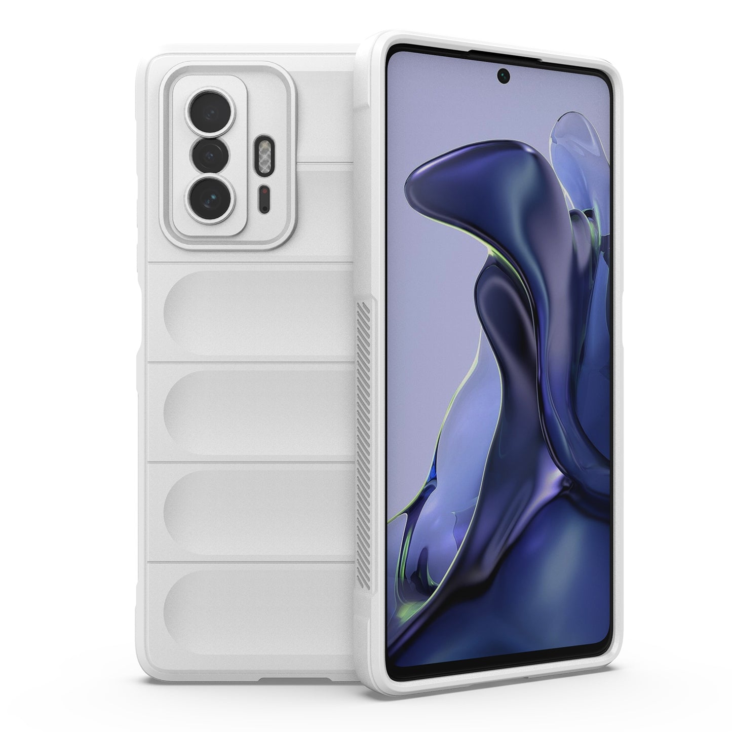 For Xiaomi 11T Magic Shield TPU + Flannel Phone Case - Stylish, Durable, and Lightweight Protection