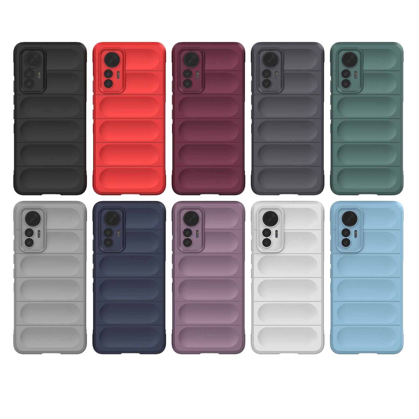 For Xiaomi 12 Lite Magic Shield TPU + Flannel Phone Case - Stylish, Durable, and Lightweight Protection