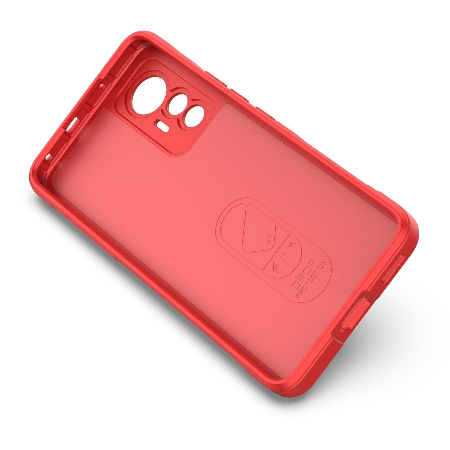 For Xiaomi 12 Lite Magic Shield TPU + Flannel Phone Case - Stylish, Durable, and Lightweight Protection