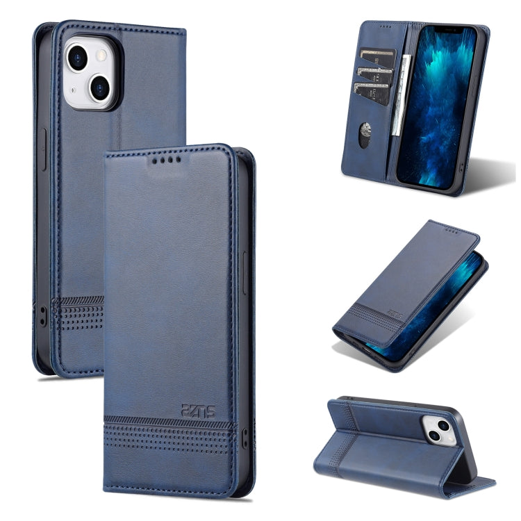 For iPhone 13 mini Leather Wallet Case with Card Holder & Magnetic Closure