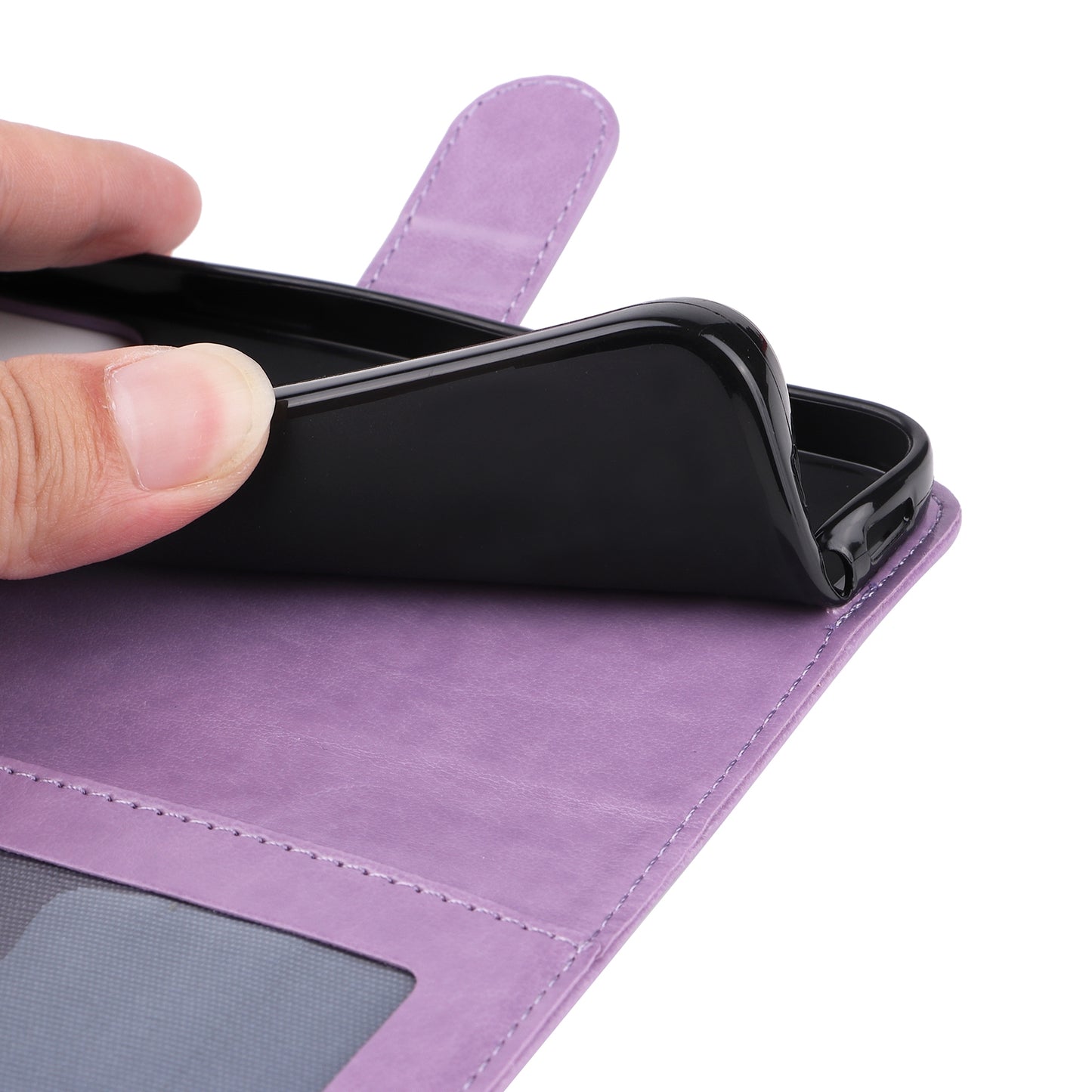 For Xiaomi 11T Pro Sunflower Embossed Leather Wallet Phone Case with Kickstand and Card Holder