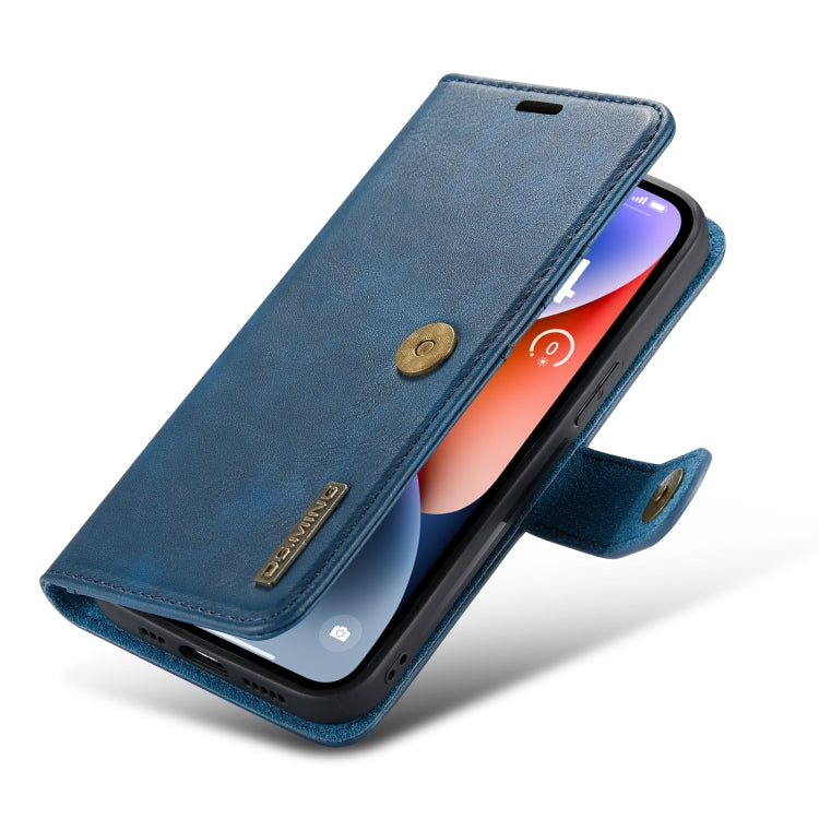 iPhone 14 Leather Wallet Case - Detachable & Magnetic - Card Slots