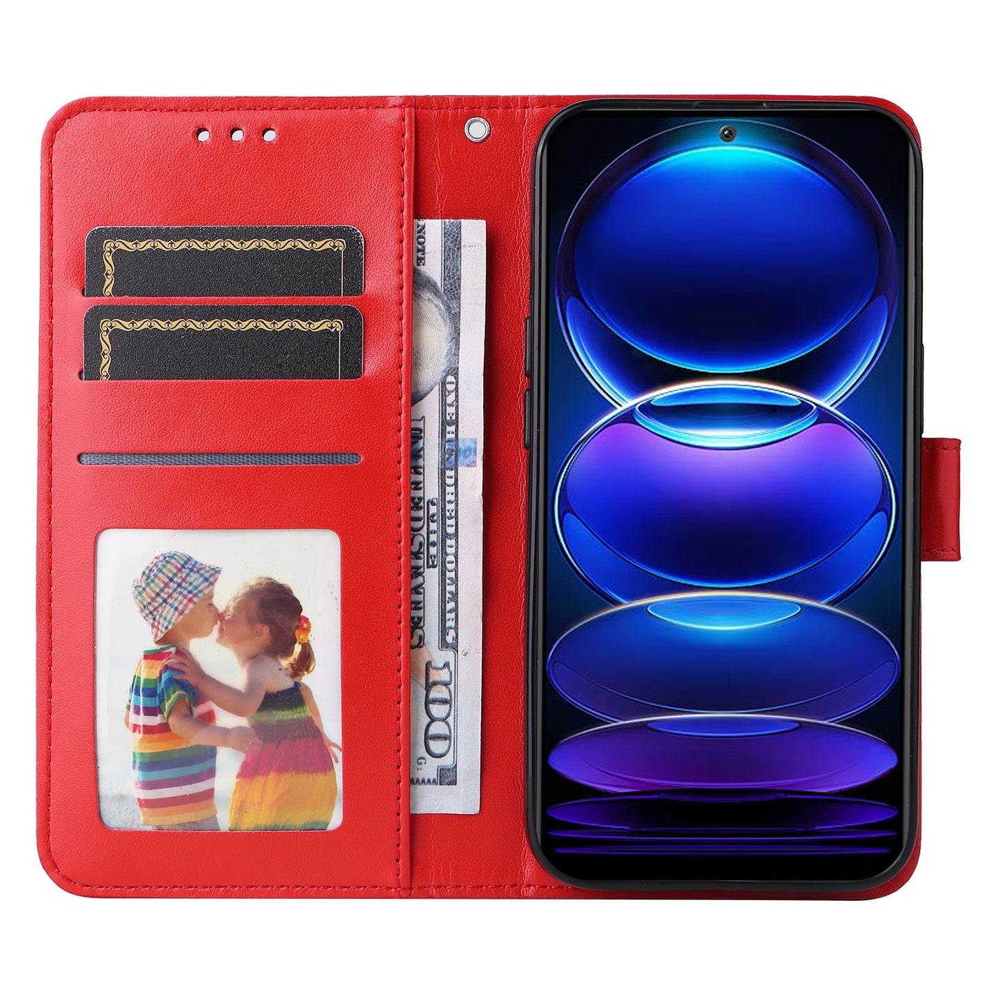 Xiaomi Redmi Note 12 China Sunflower Embossed Leather Wallet Phone Case with Kickstand and Card Holder