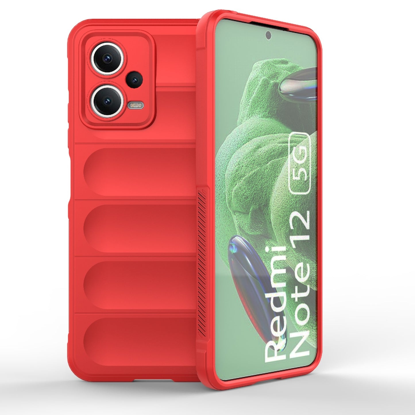 Xiaomi Redmi Note 12 5G Magic Shield TPU + Flannel Phone Case - Stylish, Durable, and Lightweight Protection