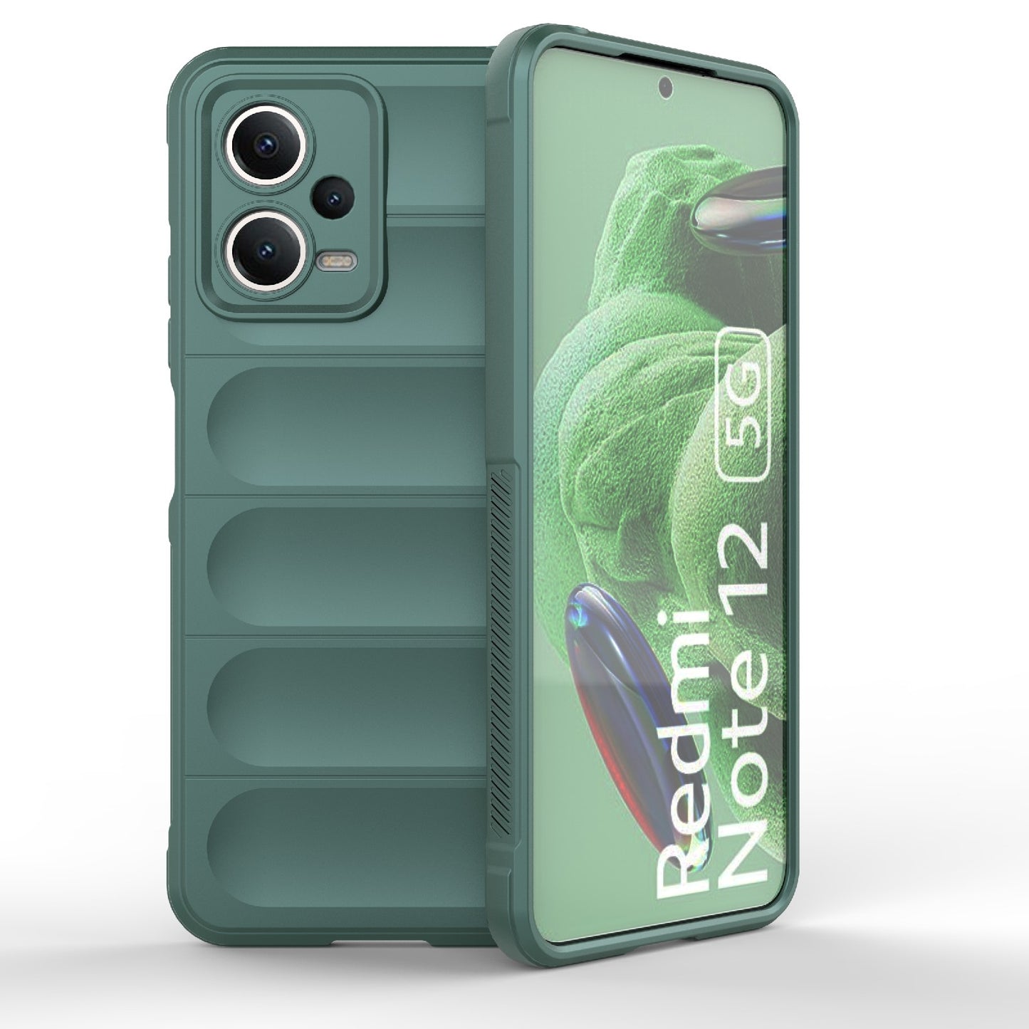 Xiaomi Redmi Note 12 5G Magic Shield TPU + Flannel Phone Case - Stylish, Durable, and Lightweight Protection