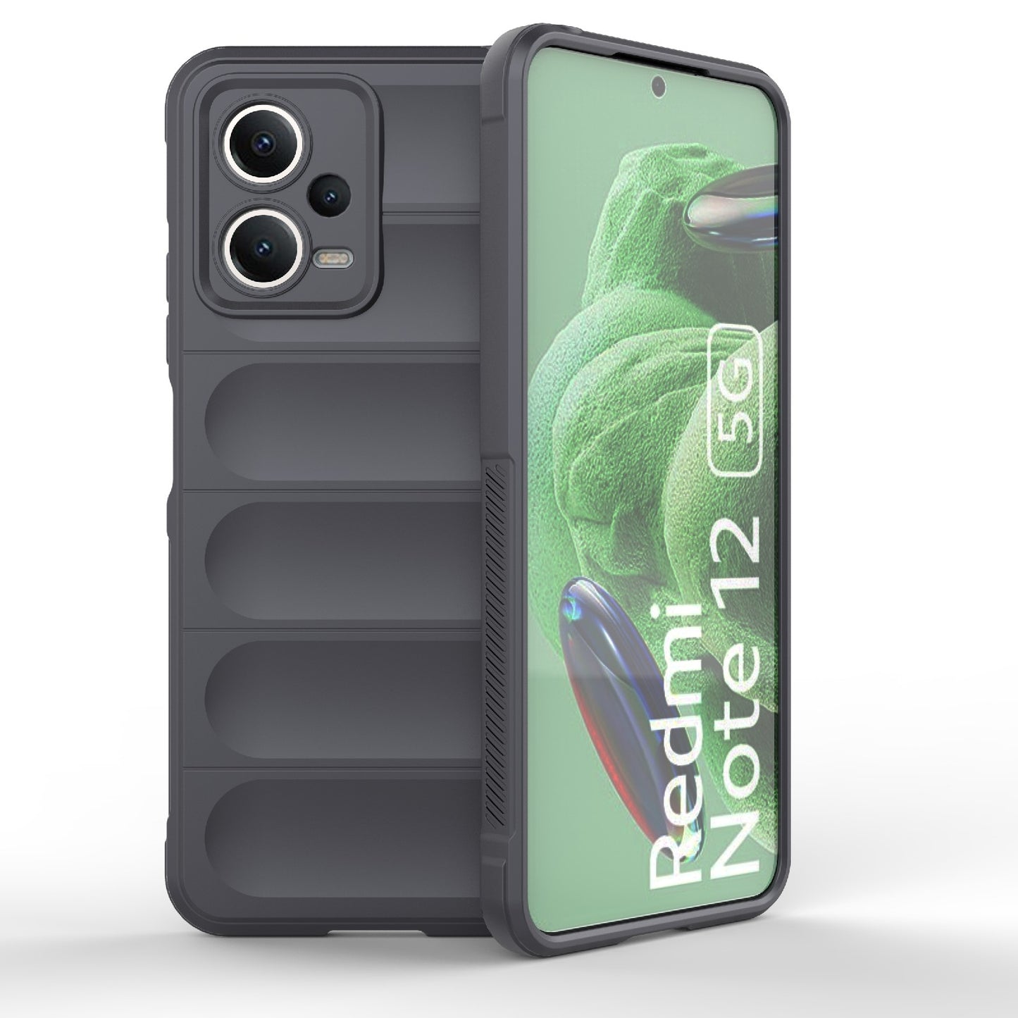 Xiaomi Redmi Note 12 5G Magic Shield TPU + Flannel Phone Case - Stylish, Durable, and Lightweight Protection