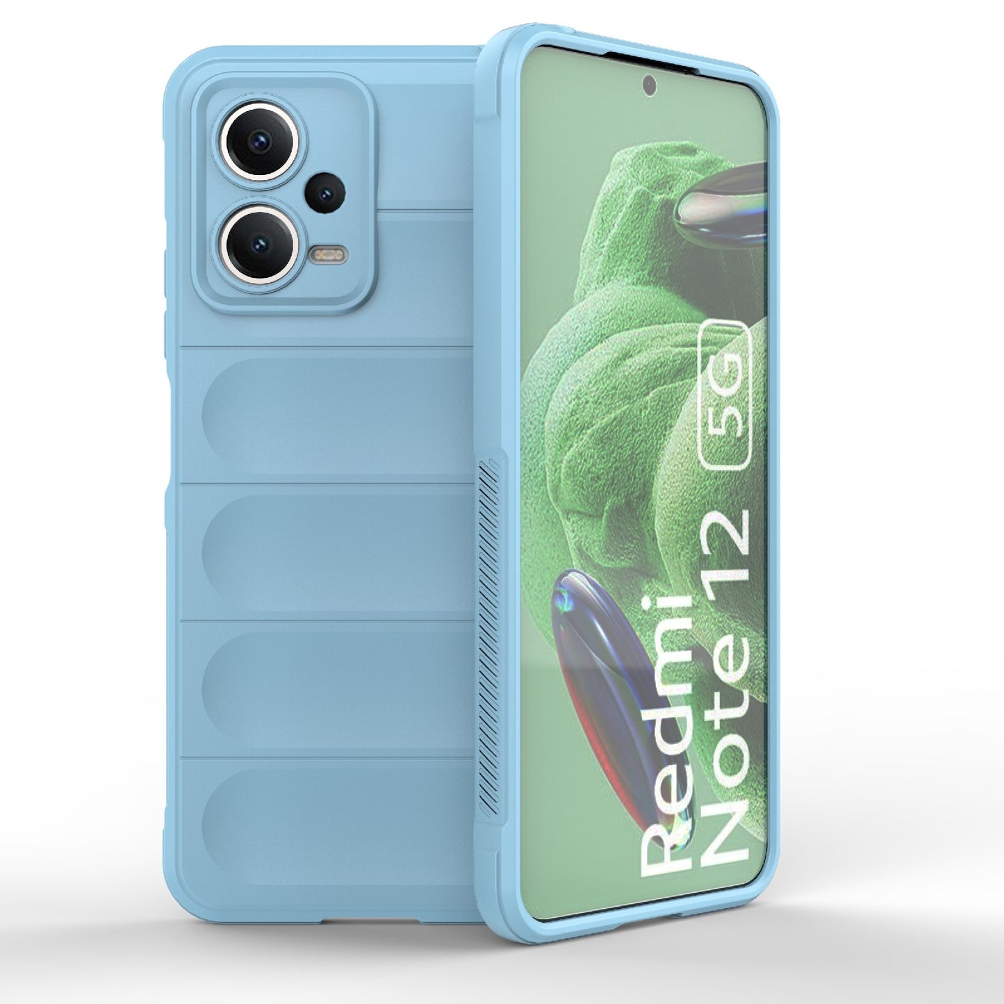 Xiaomi Redmi Note 12 5G Magic Shield TPU + Flannel Phone Case - Stylish, Durable, and Lightweight Protection