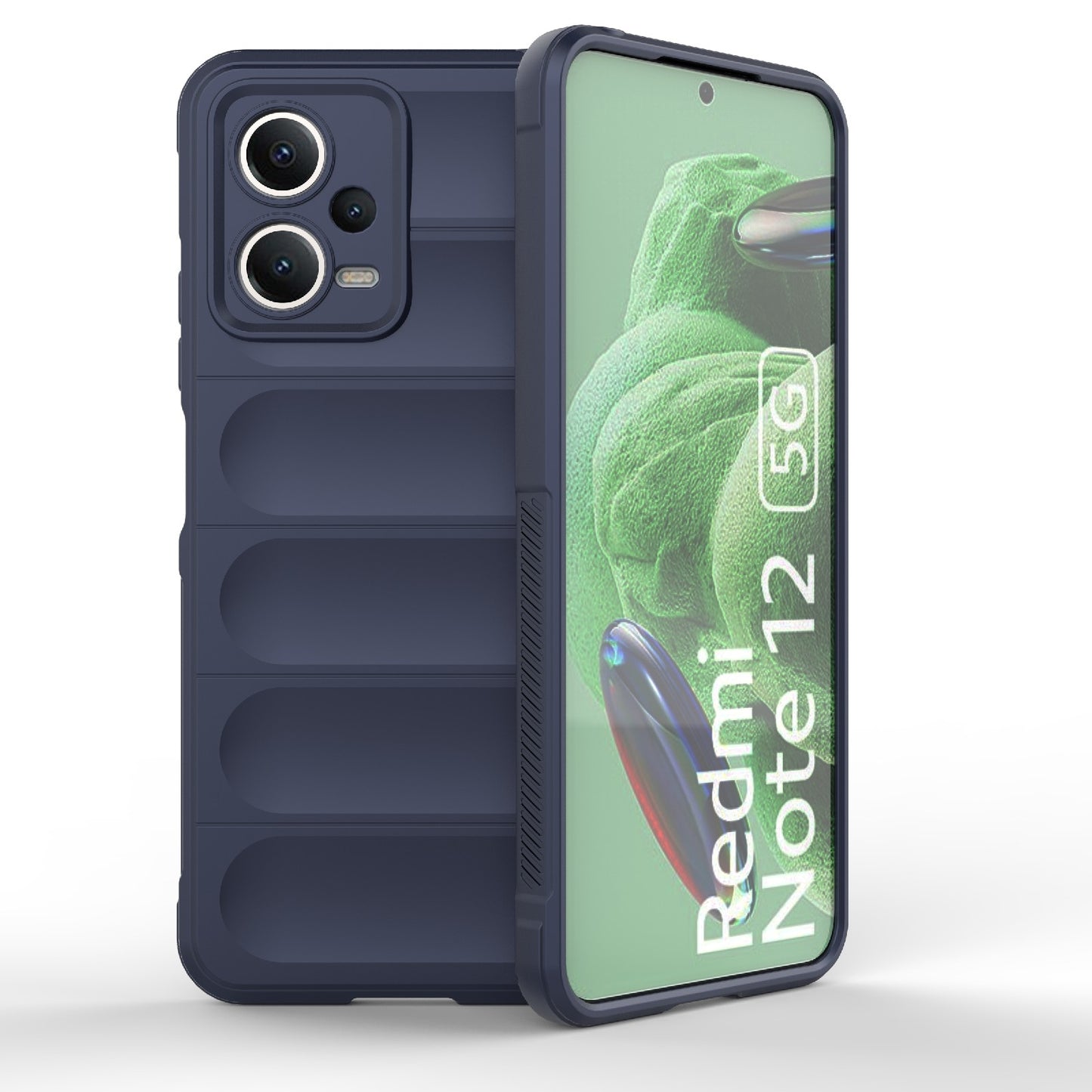 Xiaomi Redmi Note 12 5G Magic Shield TPU + Flannel Phone Case - Stylish, Durable, and Lightweight Protection