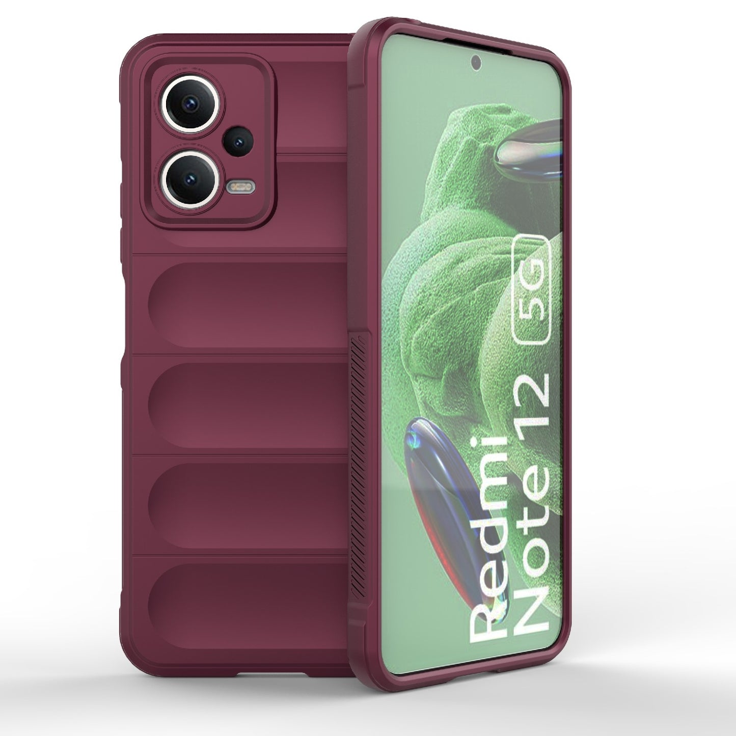 Xiaomi Redmi Note 12 5G Magic Shield TPU + Flannel Phone Case - Stylish, Durable, and Lightweight Protection