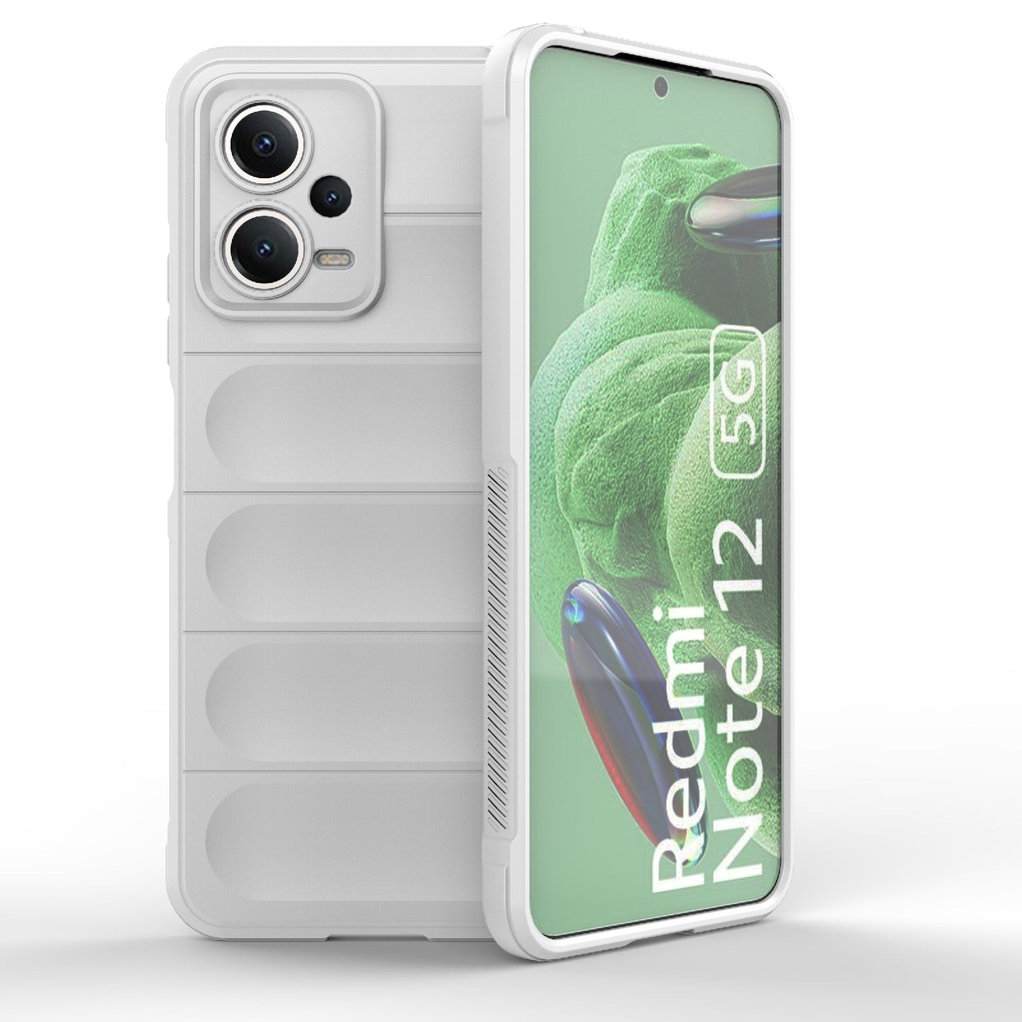Xiaomi Redmi Note 12 5G Magic Shield TPU + Flannel Phone Case - Stylish, Durable, and Lightweight Protection