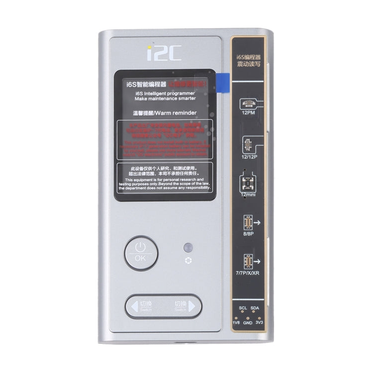 i2C i6S Vibration Test Board for iPhone 7-12 Series - Intelligent Programmer for Original Vibrator Code Reading